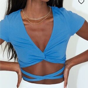 🆕PRINCESS POLLY “AIDEN” CROP TOP, SIZE 4